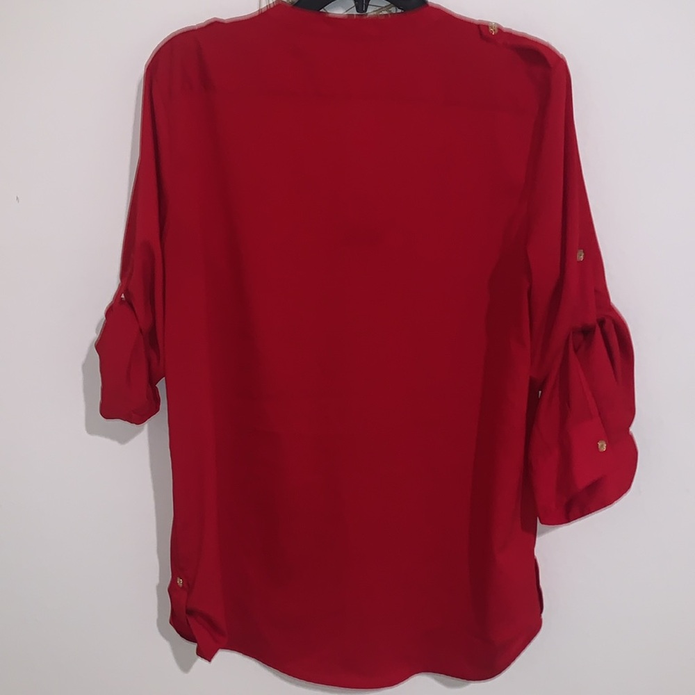 Calvin Klein button down blouse - Picture 5 of 5
